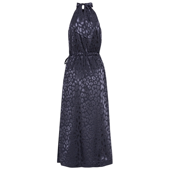 Karmamia Layla Kjole, Navy Leo Jacquard